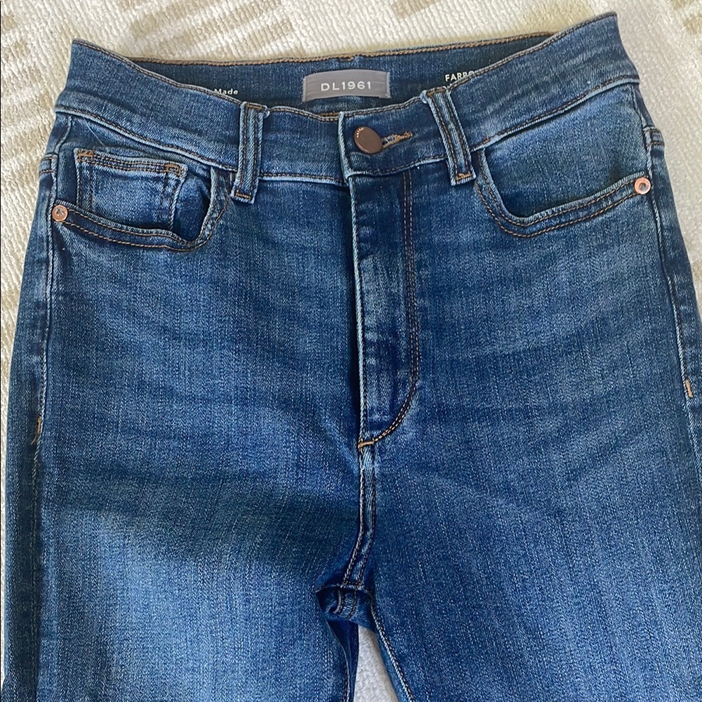 DL1961 Farrow Ankle High Rise Skinny Jeans in Rogers Size 26
